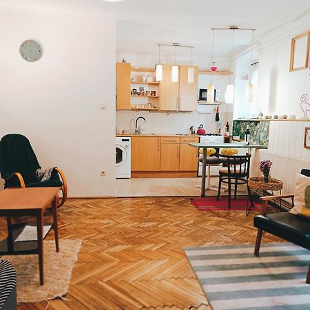 Flat In Historic Villa With Your Own Private Garden, Near City Park 布达佩斯 外观 照片