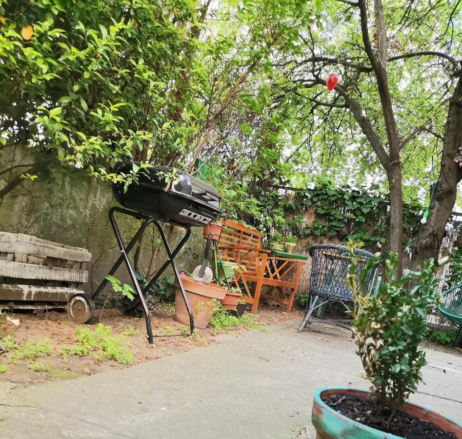 Flat In Historic Villa With Your Own Private Garden, Near City Park 布达佩斯 外观 照片