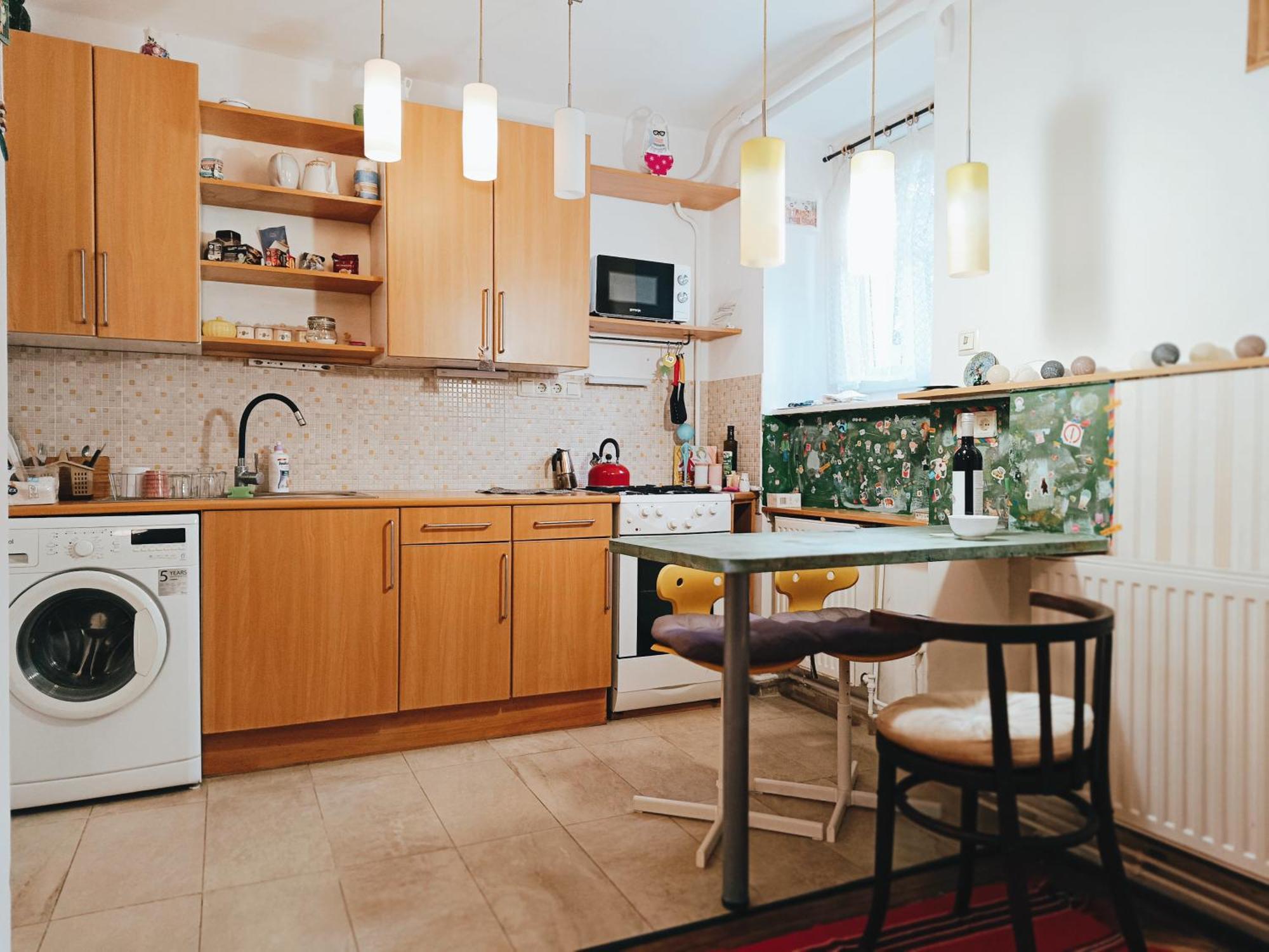 Flat In Historic Villa With Your Own Private Garden, Near City Park 布达佩斯 外观 照片